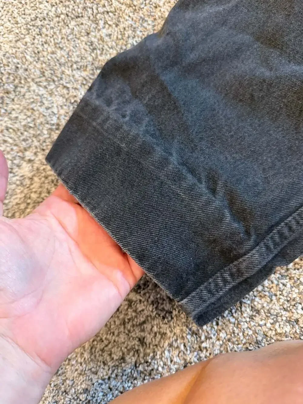 Vintage Levi Strauss Signature 540 Relaxed Fit Black Denim Jeans Size 36x29